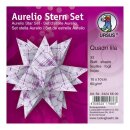 Ursus Aurelio Stern Set QUADRI LILA hellblau / lila10 x...