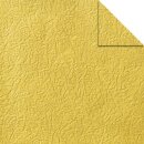 Ursus Aurelio Stern Set CRUSH PAPER dunkelgelb 15 x 15cm 120g, 33 Blatt