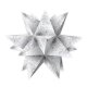 Ursus Aurelio Stern Set SPIRALORNAMENTE weiss Transparentpapier 14,8 x 14,8cm 115g, 33Blatt