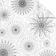 Ursus Aurelio Stern Set SPIRALORNAMENTE weiss Transparentpapier 14,8 x 14,8cm 115g, 33Blatt