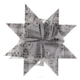 Marpa Jansen Fröbelsterne Transparentpapier, NOTEN,115g, 60 Stück