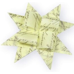 Marpa Jansen Fröbelsterne Motivpapier, SCHRIFTEN, 80g, 80 Stück