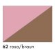 Marpa Jansen Fröbelsterne DUO - COLOR rosa / braun, 80g, 80 Stück