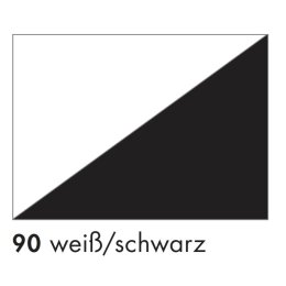 Marpa Jansen Fröbelsterne DUO - COLOR weiss / schwarz, 80g, 80 Stück