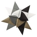Marpa Jansen Fröbelsterne, 1 x 30cm, schwarz / weiss...