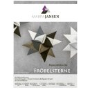Marpa Jansen Fröbelsterne, 1 x 30cm, schwarz / weiss...