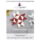 Marpa Jansen Fröbelsterne, 1 x 30cm, rot / weiss /...