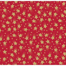 Marpa Jansen Set Faltblätter Transparentpapier STERNENZAUBER rot,15 x 15cm, 115g, 32 Blatt