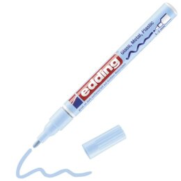 Edding Glanzlack Maker 751 pastell-blau 1-2mm , 1 Stück