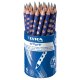 Lyra Bleistift GROOVE Jumbo Graphit B blau, 1 Stück